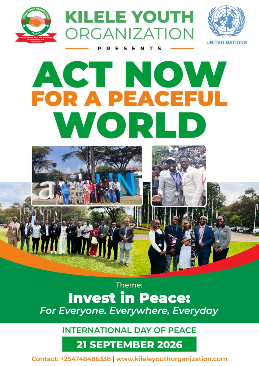 Invest in peace kilele 6 Invest in peace kilele 6